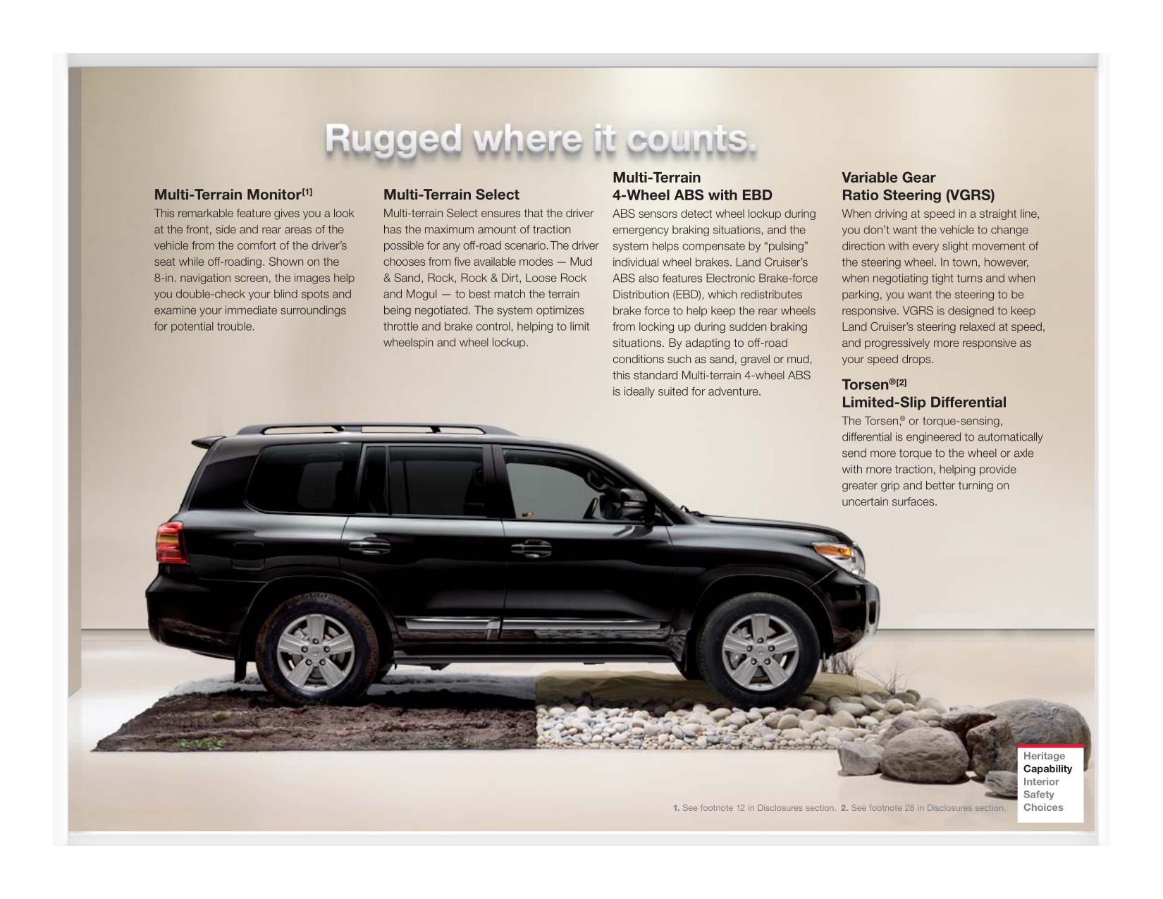 2014 Toyota Land Cruiser Brochure Page 6